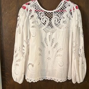 Ladies Express, top, embroidery on it. Size XL